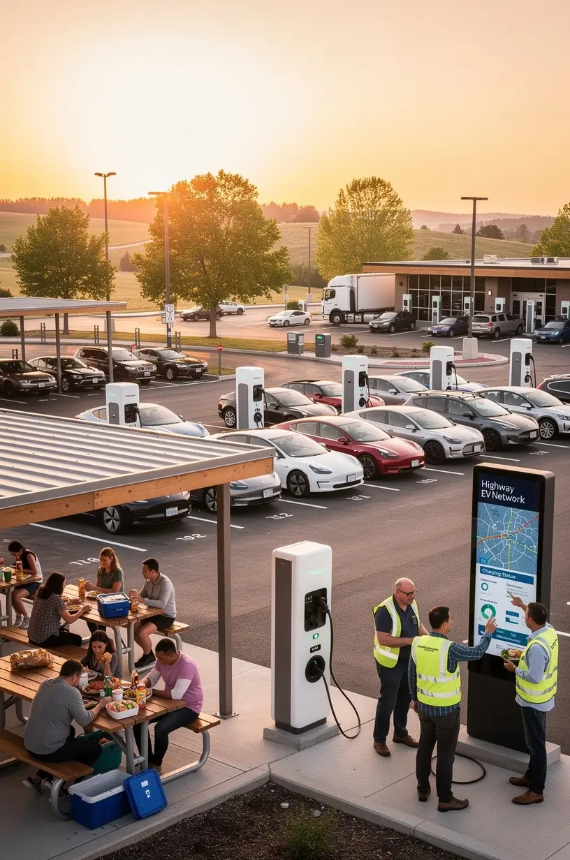 Global Asset Lab trends in EV charging infrastructure mapping